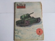 Mały Modelarz nr 4/1981, Radziecki ciężki czołg KW-1