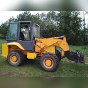 JCB 2CX airmaster - prywatna służy w rolnictwie