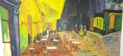Obraz malowany olejny Vincent  Van Gogh-Taras kawiarni nocą w Arles