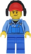 LEGO FIGURKA PRACOWNIK LOTNISKA 60022 cty0421