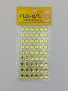 PÓŁPEREŁKI SAMOPRZYLEPNE 10mm PEREŁKI AKRYLOWE -BLISTER 54 szt DŻETY