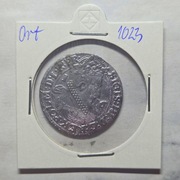 Stara Moneta Polska Królewska Ort Król Zygmunt III Waza 1623 r.