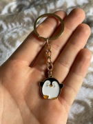 Brelok słodki pingwinek, na prezent, cute, aesthetic