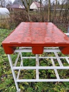 Paleta plastikowa gładka 1500kg