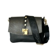 Massimo Contti torebka listonoszka mała czarna