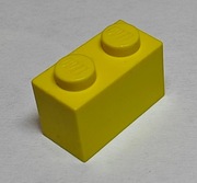 Lego 3004 klocek 1x2 żółty - 13 sztuk !