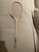 Paletka do badmintona drewniana 