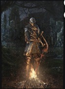 Dark Souls plakat metalowy na magnez