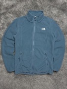 Błękitny polar podpinka The North Face outdoor trekking hikking