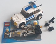 Klocki LEGO city radiowóz policyjny 7236 police car + instrukcja