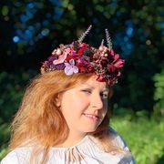 Sokoły-design Wianek Baba Jaga bogini ślub LGBT