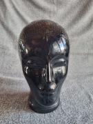 Art deco głowa szkło 