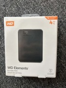 WD Elements Portable HDD 4TB (WDBU6Y0040BBK-WESN)