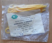 Widelczyki z kółkiem(żółte)_do koreczków, zakąsek_Sp. Pracy Gedania,Gdańsk 