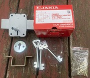 Zamek patentowy zasuwa garażowa nawierzchniowy do drzwi JANIA NOWY