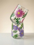 Zestaw ręcznie malowanych szklanek 