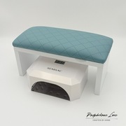 Podpórka do manicure, profesjonalna, solidna, ergonomiczna, poduszka