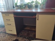 Biurko z szufladami 140/70/80 - stan bardzo dobry
