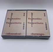 Euskadiko Trikitixa Txapelketa 1982 Azpeitia 1+2 kasety BASQUE FOLK vintage
