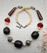 Boho etno etniczny naszyjnik kolia vintage Fashion Jewelry modny