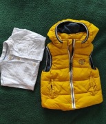 Bezrękawnik H&M rozm.104/ gratis koszula+czapka bejsbolówka 