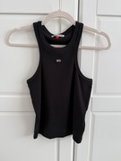 Top Tommy Hilfiger Jeans s/36 czarny bluzka