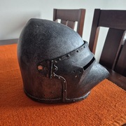 Hełm rycerski dziecięcy rycerz przebranie karnawał obwód 58 cm