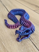 Szkielet Kobry 3D aż 36cm  - Dwukolorowy Druk 3D