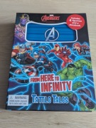 Zestaw książeczek Marvel Avengers Tattle Tales z Figurkami