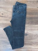 Czarne rurki ZARA, rozmiar XS, 34