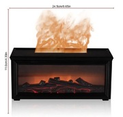 Dostawa w 24h Kolorowy kominek - nawilżacz  powietrza - dyfuzor