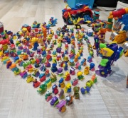 Duży zestaw zings auto, robot , miasto