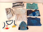 86cm 92cm 1,5-2lata 18-24mies mega paka ubranek dla chlopca ubranka zestaw