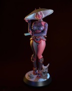 Figurka druk 3D żywica " Oni - F812 "- 120 mm