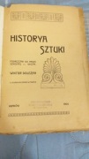 Wiktor Doleżan "Historya sztuki"  1904 rok.Stara ponad stuletnia książka. 
