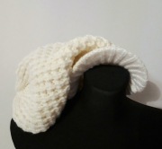 Nowa modna czapka zimowa wełniana z daszkiem Rinascimento