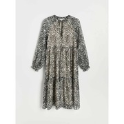 Reserved sukienka zwierzęcy print oversize roz. 36 