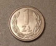 1 złoty 1989 r. 