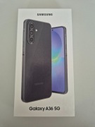 Samsung Galaxy A36 5G 128GB Czarny – NOWY, fabrycznie zaplombowany