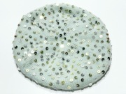 czapka wiosenny beret wełna z angorą rozm. 110-116