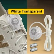 AUTOMATYCZNE SZNURÓWKI DLA PARKINSONA ZESTAW 2 PARY Transparent SYSTEM BOA