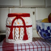 Lampion wazon makrama