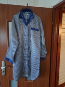 dluga koszula do spania podomka duża pidżama rekaw Polieste satyna szlafrok