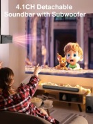 200W 4.1-kanałowy soundbar z subwooferem – odłączany soundbar Blutetooth