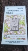 MAPA TOPOGRAFICZNA POLSKI -> CISNA M-34-XXIX