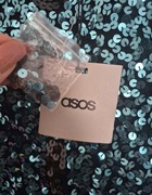 Kombinezon asos S Small 36 zara nowy cekiny ombre 