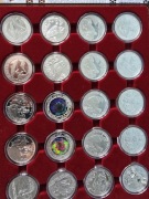 Wszystko razem - 80 monet ( 77 srebrne) + 2 albumy prezydenci USA- 72 dolar