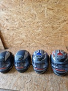 Kask Fgn Czarny Niebieski Biały Popielaty Uniwersalny 