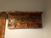 Wieszak na kurtki ręcznie robiony rustykalny retro  loft  vintage