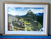 Peruwiański obraz Machu Picchu w ramie